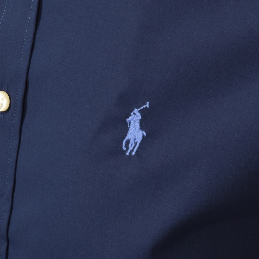 Alternative Image for ProductRalph Lauren Custom Fit Short Sleeve Shirt Navy3